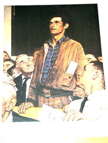 Norman Rockwell Print - Freedom Of Speach