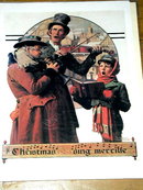 Norman Rockwell Print - The Christmas Carol
