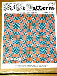 The Windmill Quilt Pattern - PTB