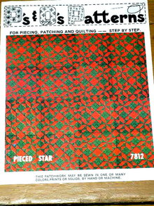 Pieced Star Quilt Pattern - PTB