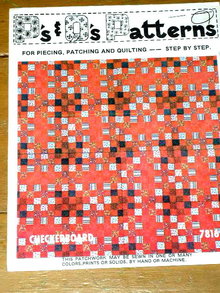 Checkerboard Quilt Pattern - PTB