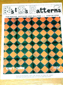 The King's Crown Quilt Pattern - PTB