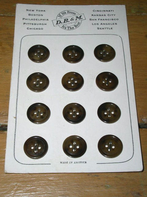 Card of Buttons
