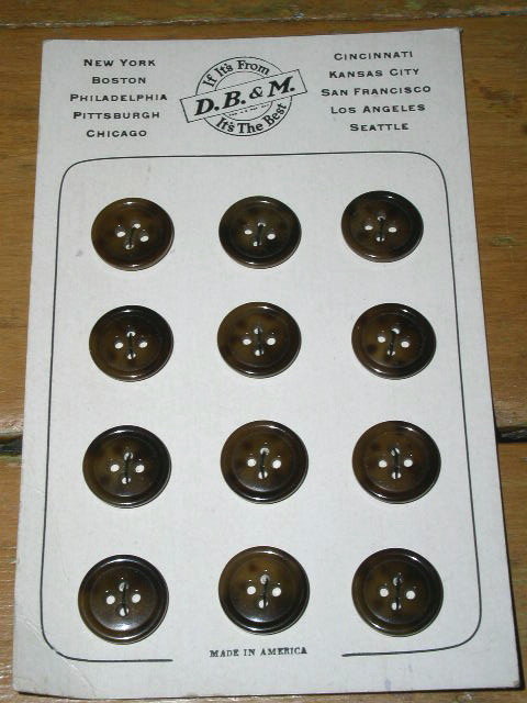 Card of Buttons