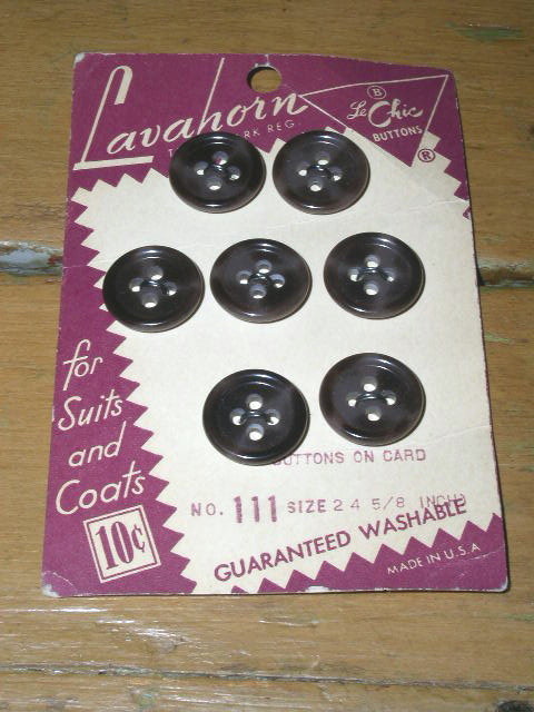 Card of Buttons