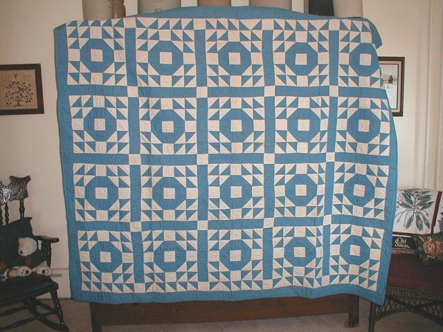 1920's Indian Wedding Ring Quilt - QLT