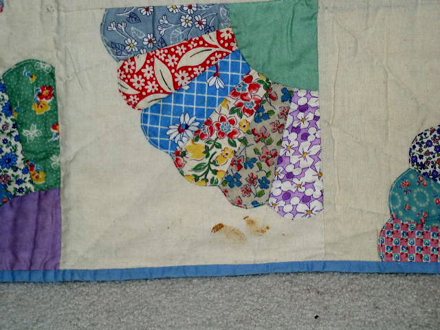 1930's Grandmother's Fan Quilt - QLT