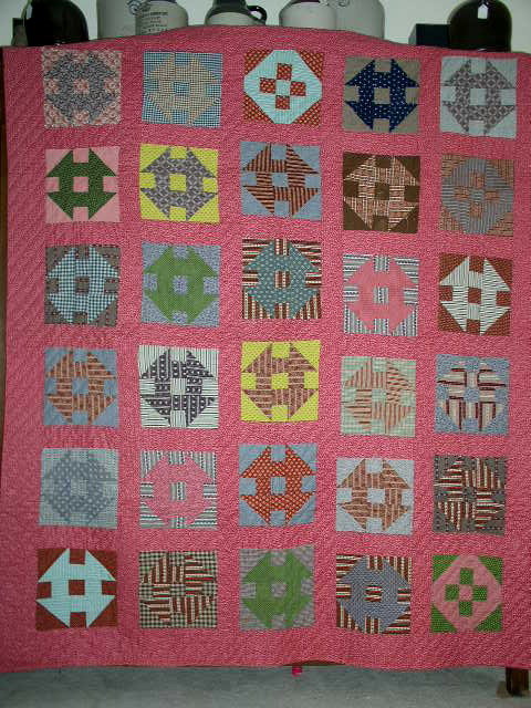 Shoo Fly Quilt, 1860/1880's - QLT