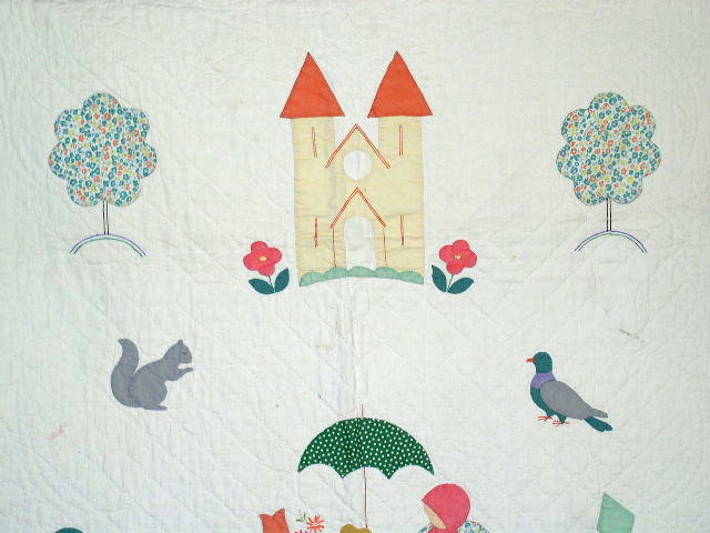 Appliqued Crib Quilt - QLT