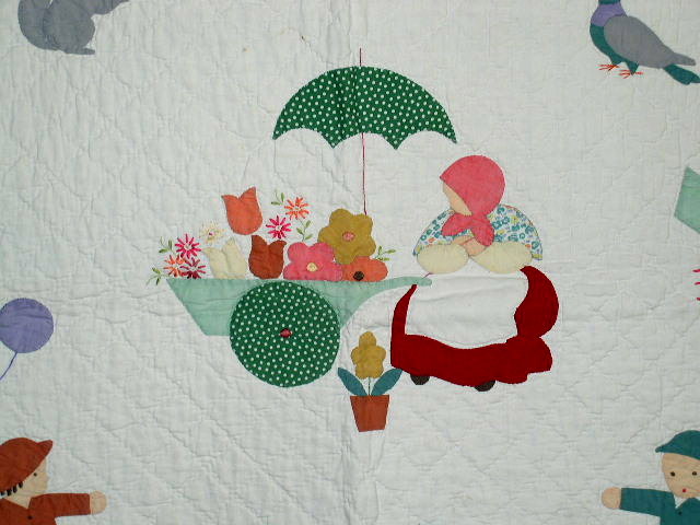 Appliqued Crib Quilt - QLT