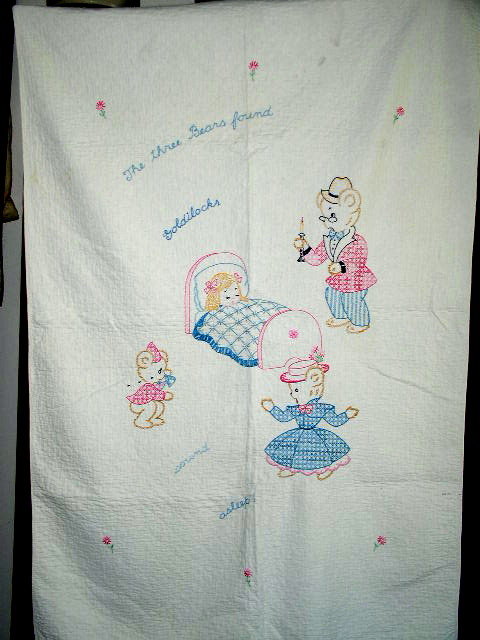 Goldilocks Crib Quilt - QLT