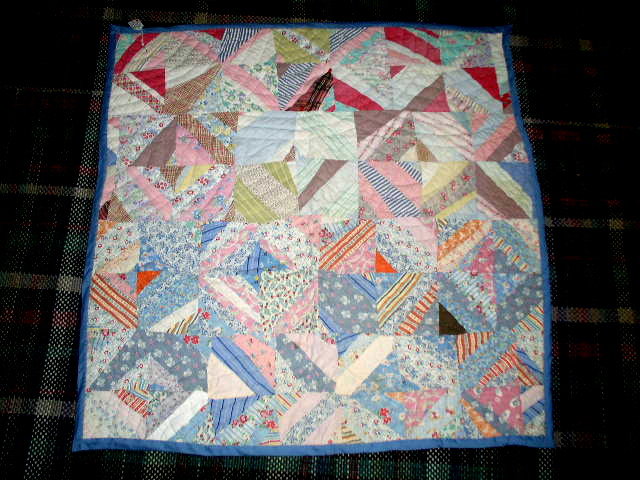 Strip Quilted Crib Quilt - QLT