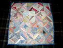 Strip Quilted Crib Quilt - QLT