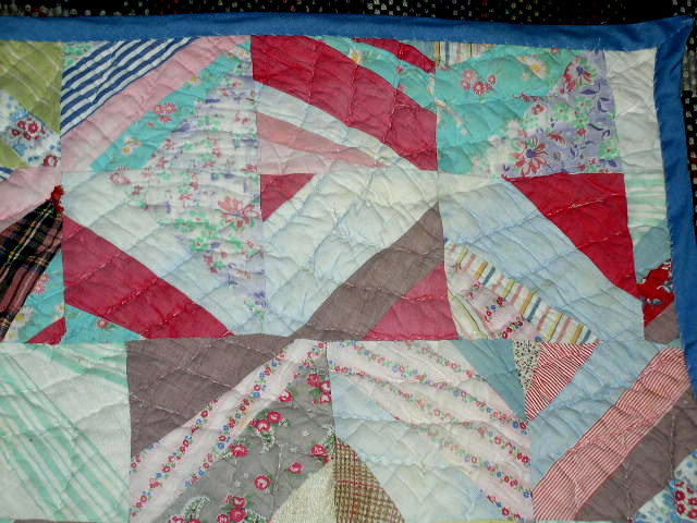 Strip Quilted Crib Quilt - QLT