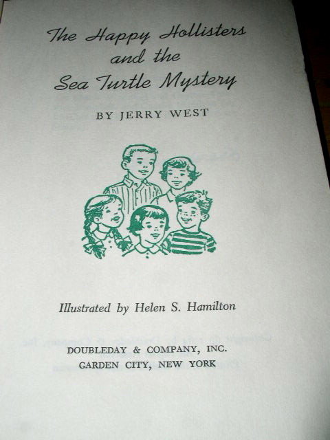 Happy Hollisters and the Sea Turtle Mystery Book