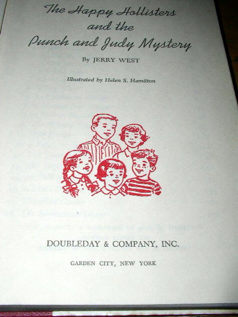 Happy Hollisters and the Punch and Judy Mystery Book