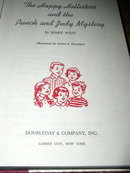 Happy Hollisters and the Punch and Judy Mystery Book