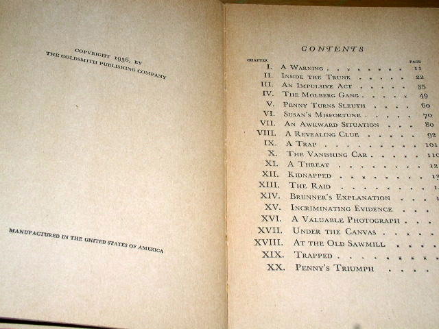 Penny Nichols - Finds a Clue Book