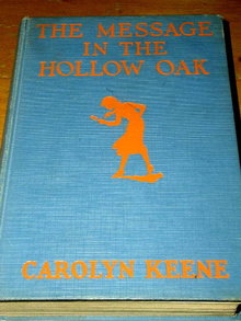 Nancy Drew - The Message in the Hollow Oak Book