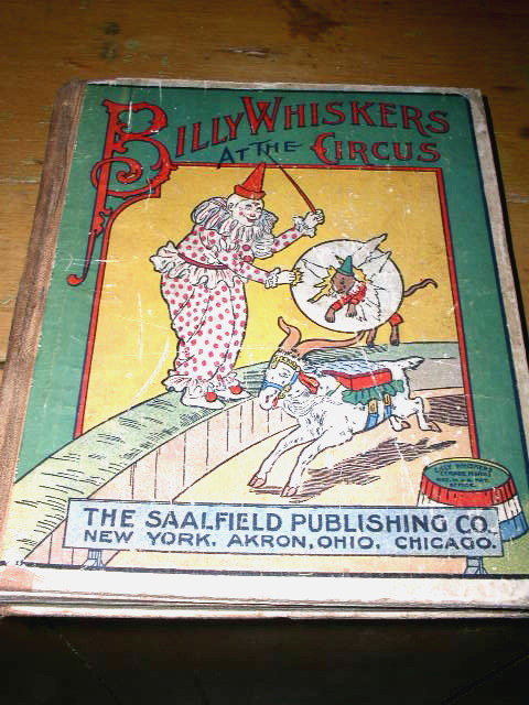 Billy Whiskers at the Circus Book