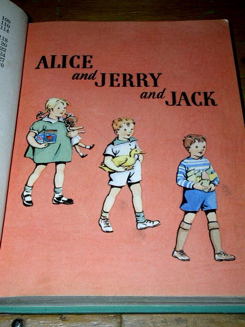 Round About Children's Reader, Alice and Jerry Book