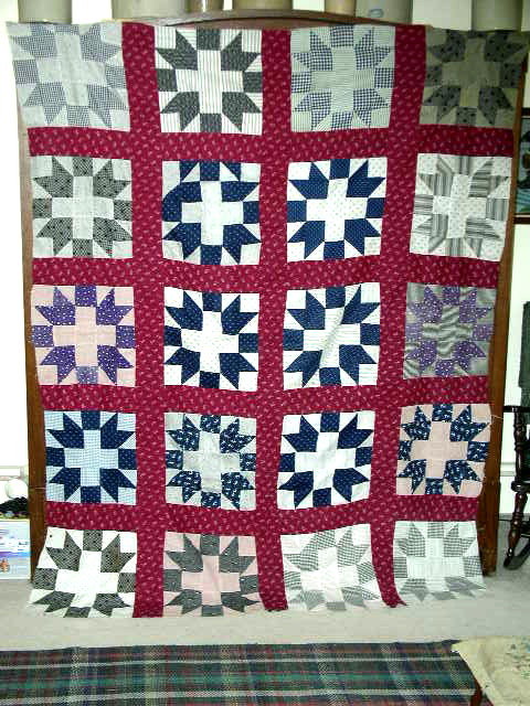 Rolling Star Quilt Top - QTP