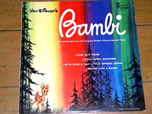 Bambi, Walt Disney Children's 33 Record Album