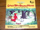 Little Red Riding Hood, Walt Disney Children's 33 Record Album
