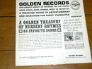 A Golden Treasury Of Nursery Rhymes, Children's 33 Record Album