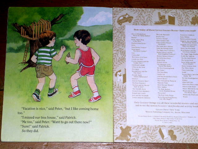 Summer Vacation, Little Golden Book