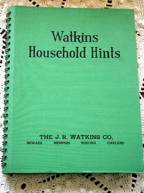 Watkins Household Hints - Book