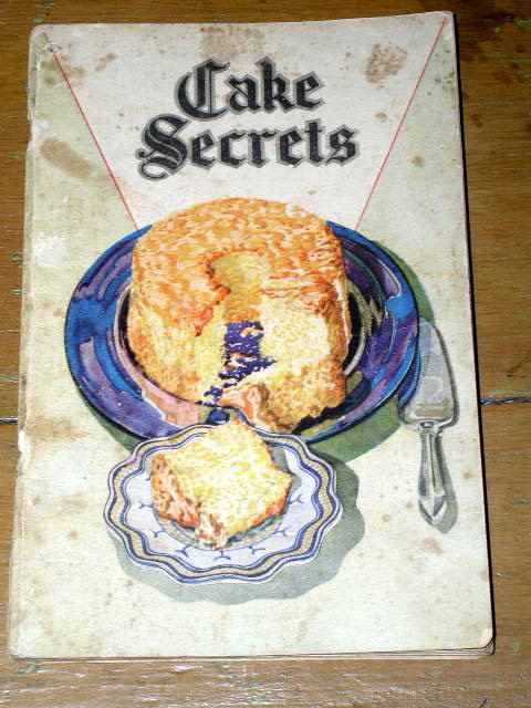 Cake Secrets Cook Book - CK