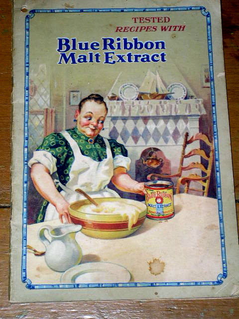 Blue Ribbon Malt Extract Cook Book - CK