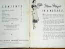 Menu Magic in a Nutshell Cook Book - CK
