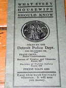 What Every Housewife Should Know Book - CK