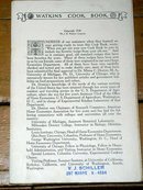 Watkins Cook Book - CK