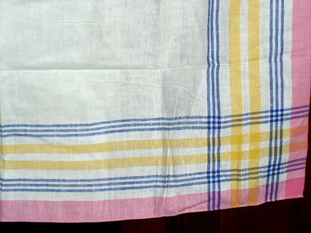 Linen Tablecloth, 1940's