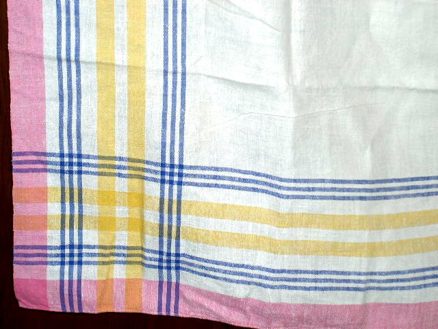 Linen Tablecloth, 1940's