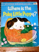 Where is the Poky Little Puppy, First Printing, Little Golden Book