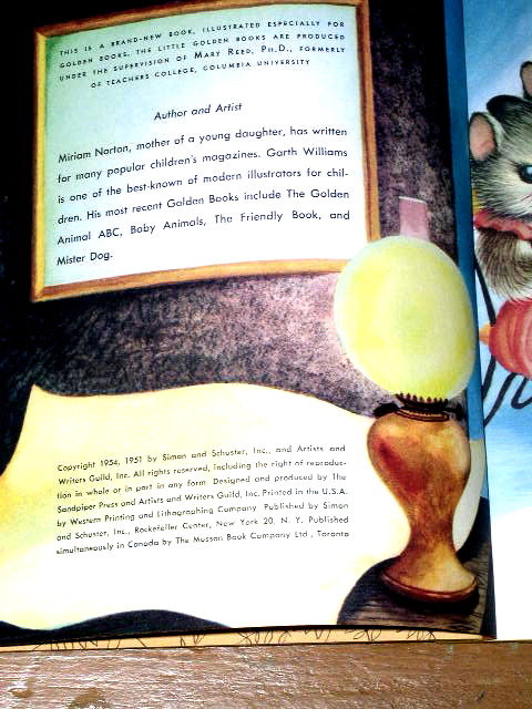 The Kitten Who Thought He Was A Mouse, First Printing, Little Golden Books