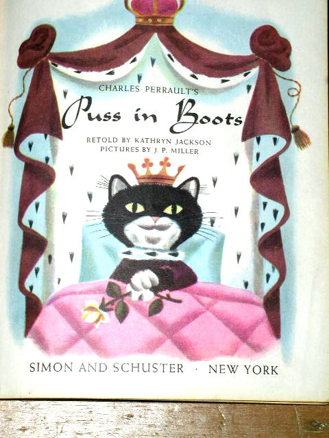 Puss In Boots, Second Printing, Little Golden Books