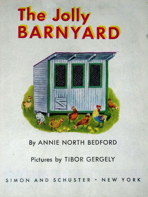 The Jolly Barnyard, Third Printing, Little Golden Book.