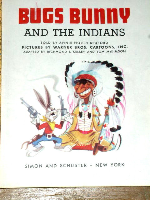 Bugs Bunny and The Indians, Second Printing, Little Golden Book