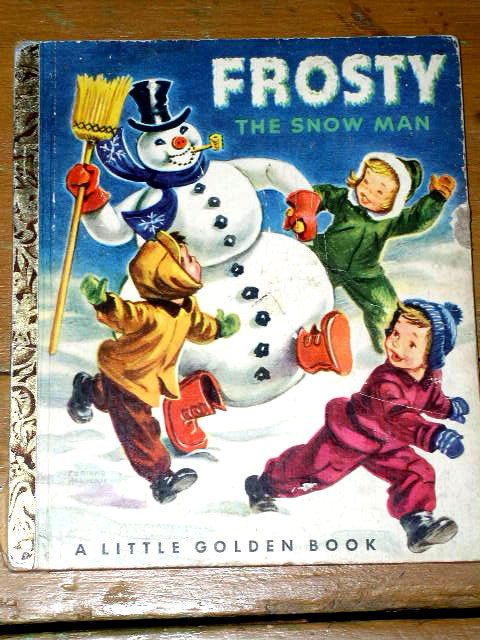 Frosty The Snow Man, First Printing, Little Golden Book