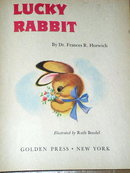 Lucky Rabbit, First Printing, Little Golden Book
