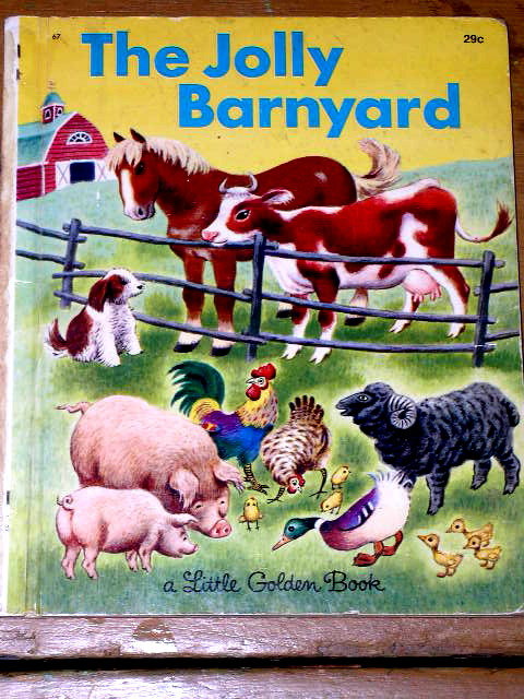 The Jolly Barnyard, Little Golden Book