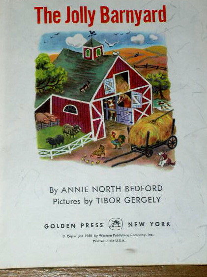 The Jolly Barnyard, Little Golden Book