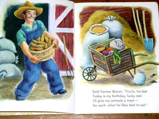 The Jolly Barnyard, Little Golden Book