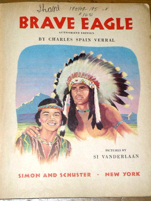Brave Eagle, First Printing, Little Golden Book