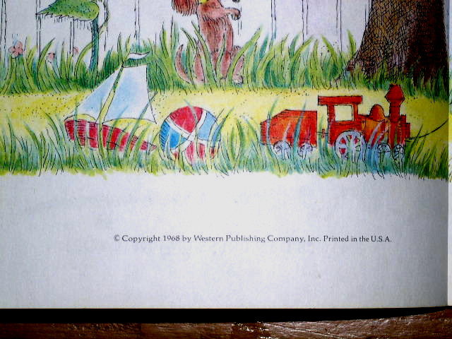 When I Grow Up, First Printing, Little Golden Book